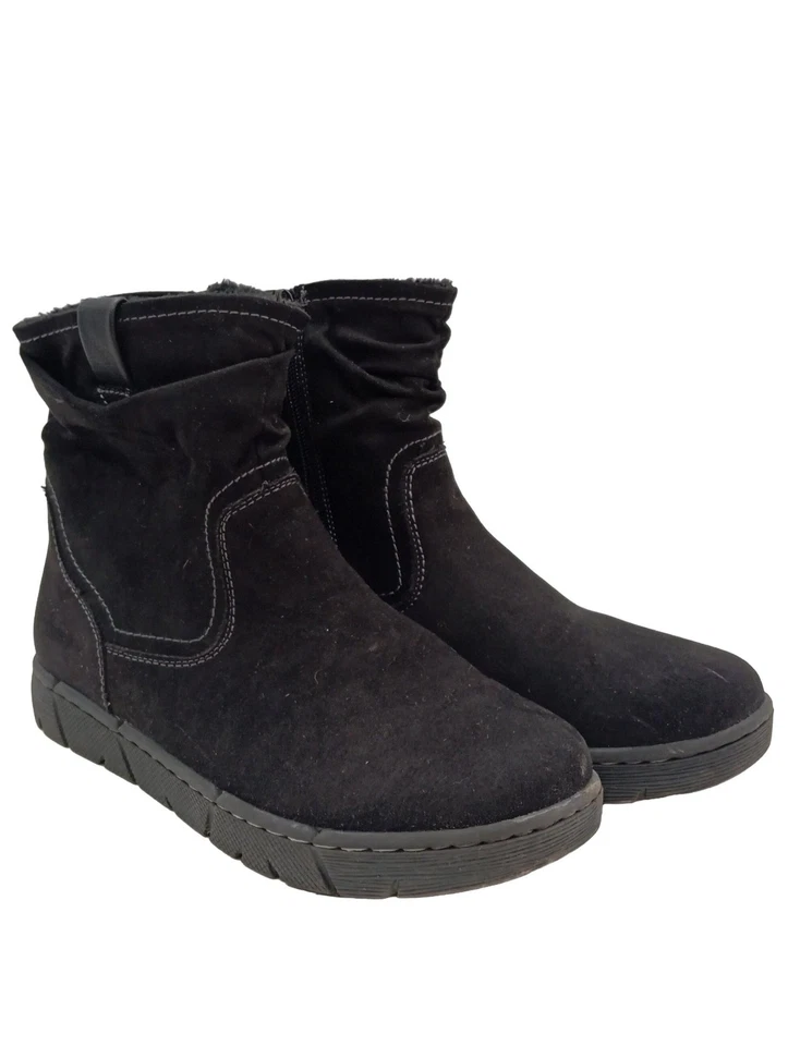 EASY STREET Botas con cremallera Mujeres Botines Talla EU 38 negro look casual - Imagen 1 de 4