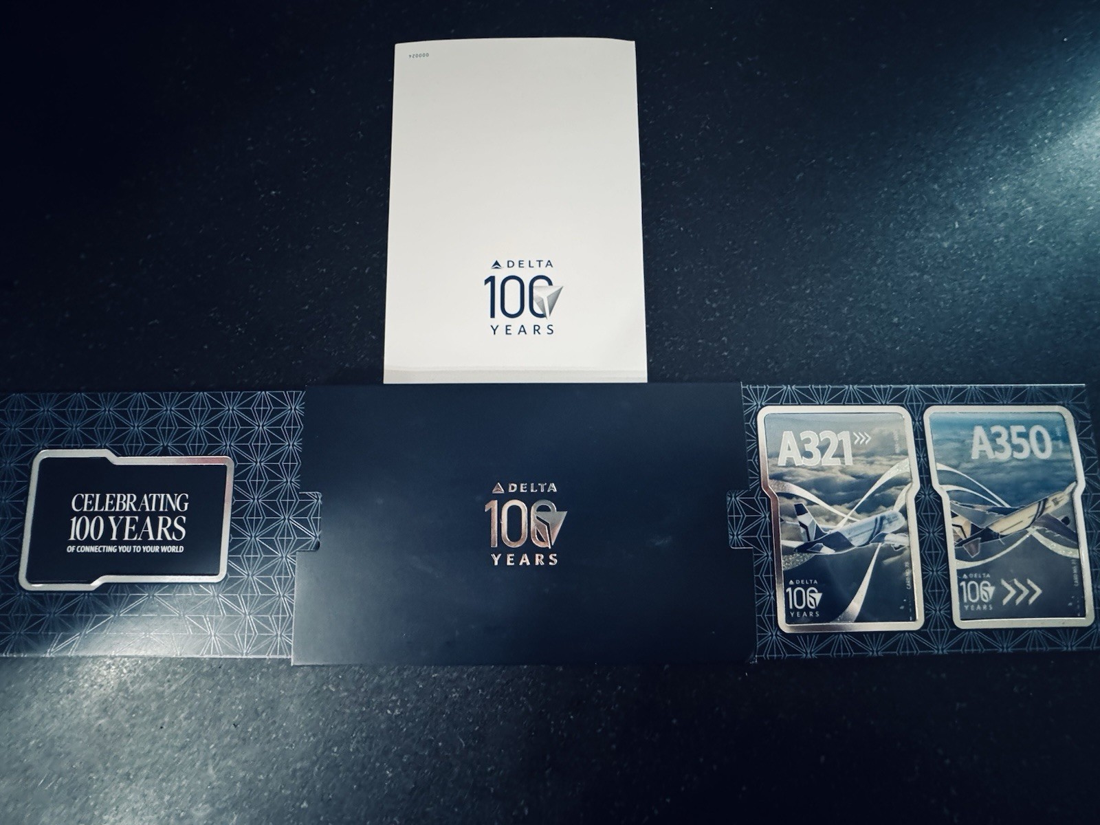 2025 Delta Trading Cards Limited Edition 100 Year Anniversary Set LOOK!
