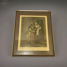 Cries of London Print New Mackrel! New Mackrel! Framed Vintage Decorative