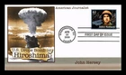 US COVER JOHN HERSEY AMERICAN JOURNALIST FDC WWII ATOMIC BOMB HIROSHIMA