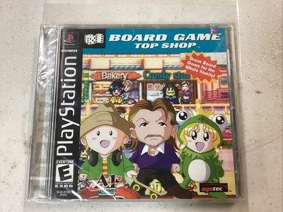 Board Game Top Shop (Sony PlayStation 1, 2001) Ps1 Brand New Sealed *Read*