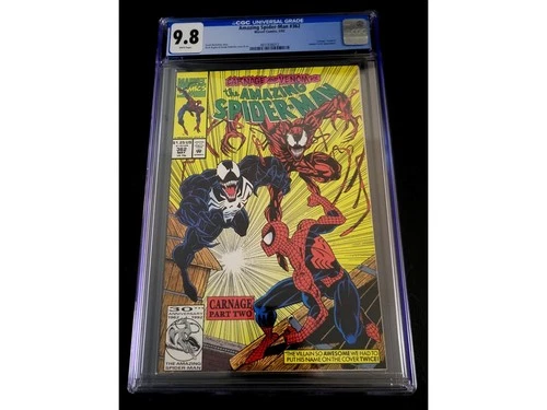 AMAZING SPIDER-MAN #362 1993 CGC 9.8 2ND APPEARANCE OF CARNAGE VENOM BAGLEY