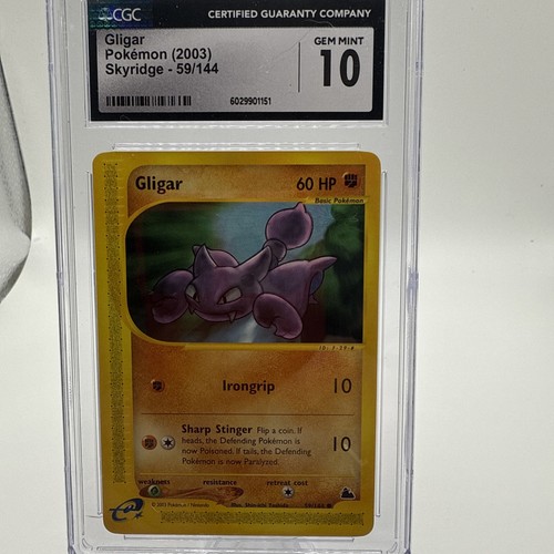 Gligar graded CGC 10 for sale on eBay