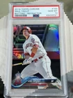 2018 Topps Chrome Mike Trout Batting Refractor #100 Angels