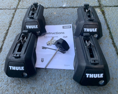 Thule 710410 -Evo Foot Pack Raised Rails - 4 Pack | eBay UK