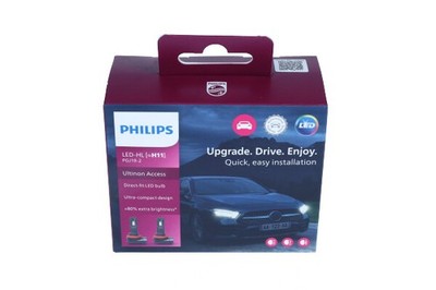 Für PHILIPS 11362U2500CX ULTINON ACCESS 2500 LED H11 BULB 12V 20W PGJ19-2 (NO E