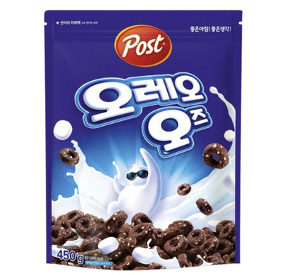 Post OREO O'S Cereal 450g (15.8oz) Breakfast Food OREO OS Korea Snacks