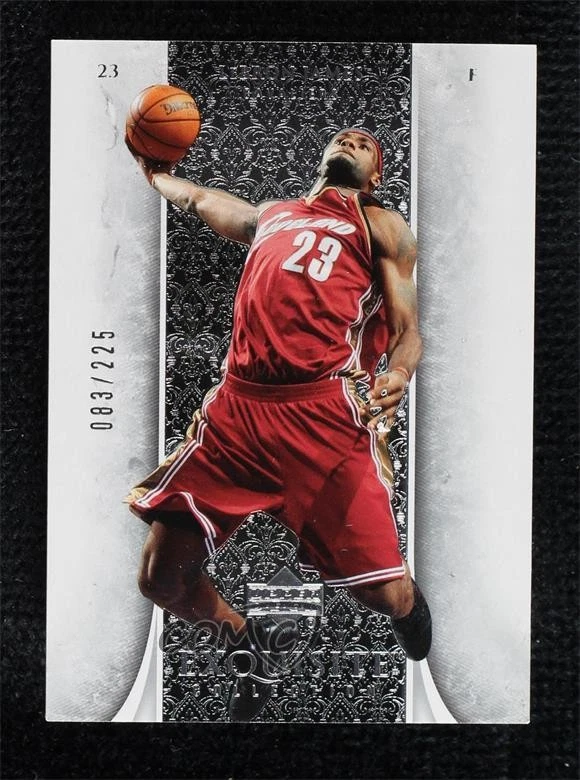 2005-06 Upper Deck Exquisite Collection 83/225 LeBron James #6