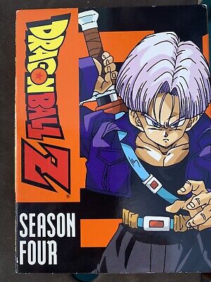 Dragon Ball Z Season 4 DVD Trunks Saga 6 discs dbz anime uncut