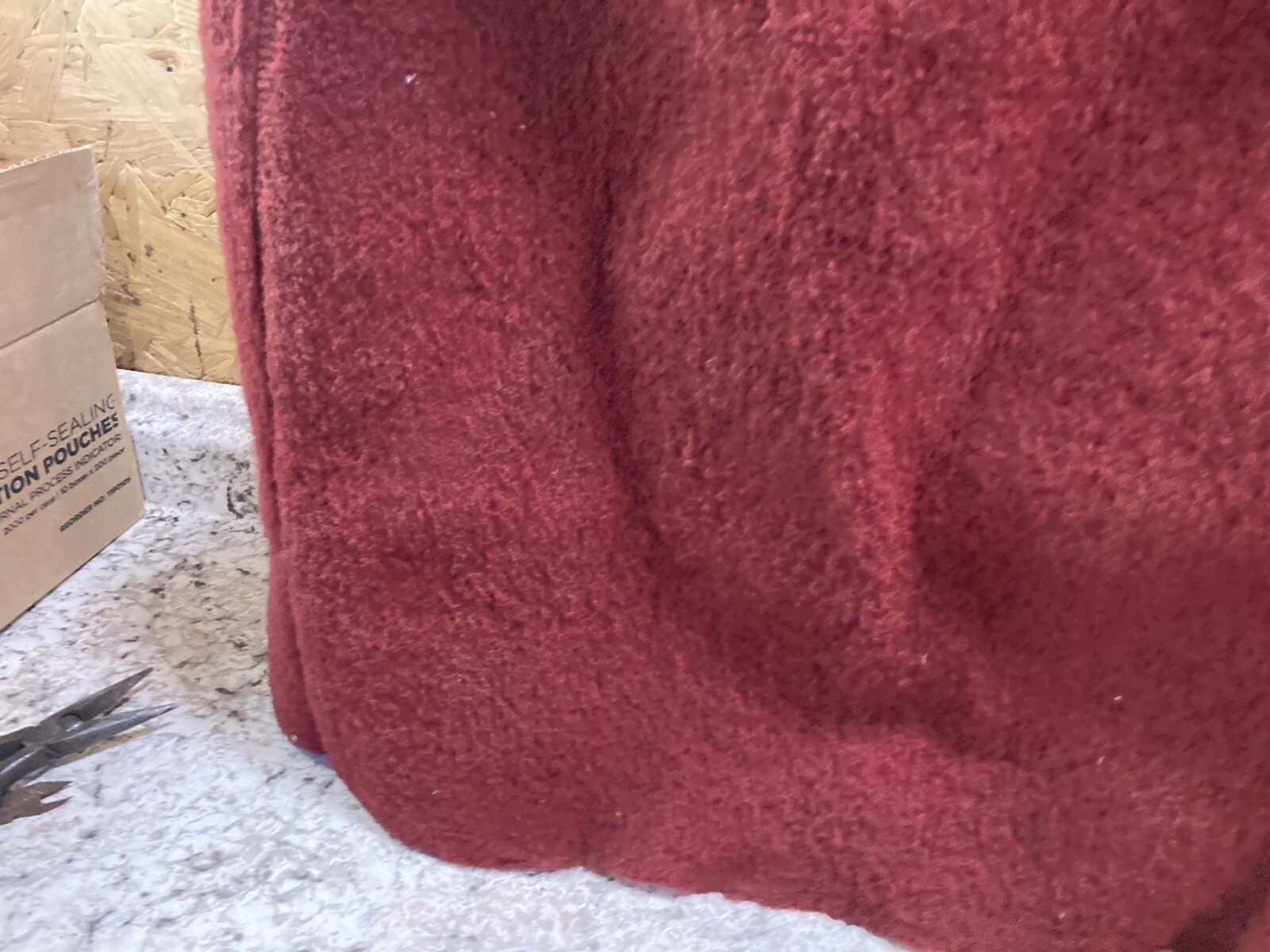 1988 Ford Bronco II Interior RED Carpet Spare Tire Cover eBay