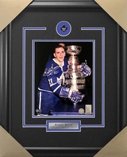 Bobby Baun signed autograph Toronto Maple Leafs 8x10 framed