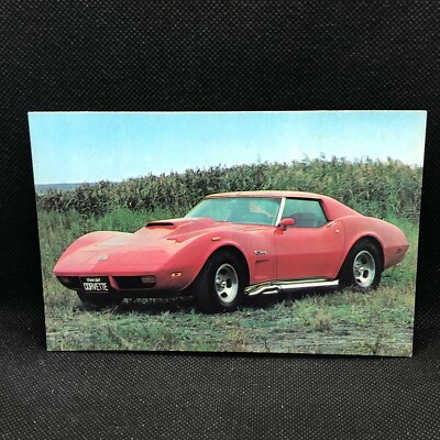 Chevrolet Corvette Stingray Big Card Japanese No.50 Very Rare Japan JP F/S