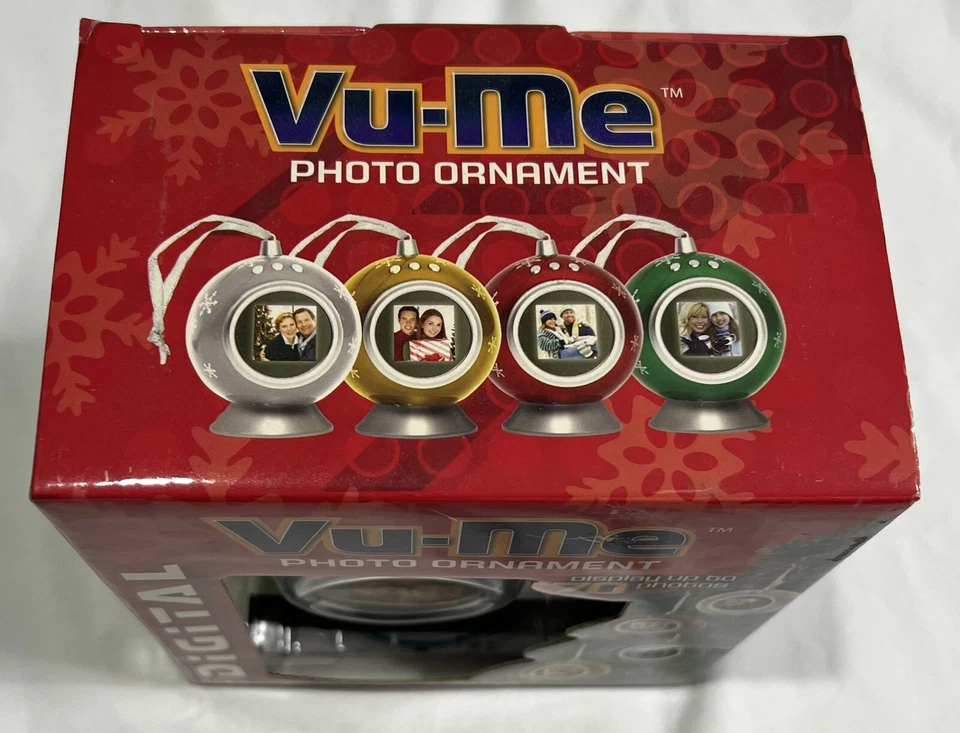 Nuevo adorno fotográfico digital Vu-Me pantalla LCD hasta 70 fotos Foto 3 de 4