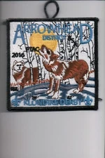 2016 Arrowhead Distict Klondike Derby pagtch