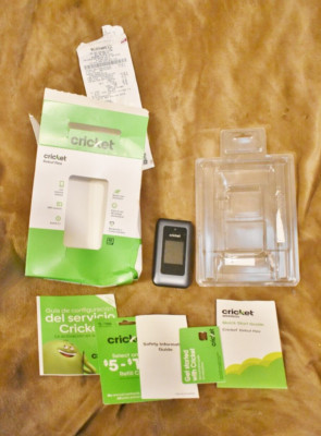 Cricket Debut Flex Prepaid Cricket Wireless Cell Phone Open Box 60. Prepaid Card