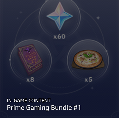 Genshin Impact Prime Gaming Bundle Primogems