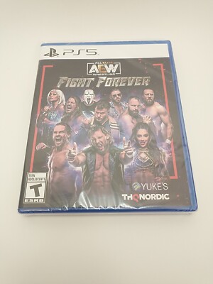 Jeu AEW All Elite Wrestling Fight Forever Sur PS5 - Combat Ultime, Frissons Garantis !