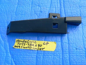 Honda Civic Front Bumper Brace Bracket Left Tba A50 18 19 Genuine Oem Ebay