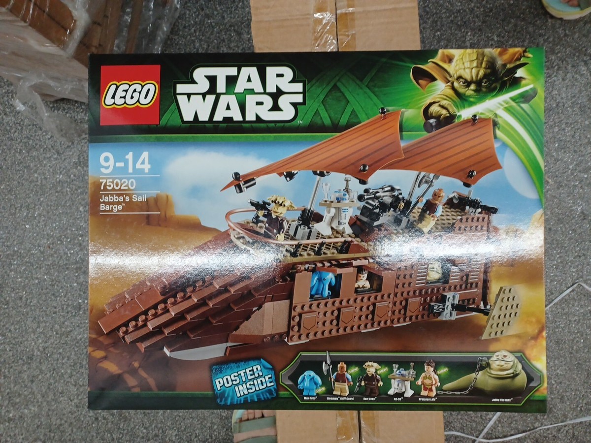 New LEGO STAR WARS ROTJ 75020 JABBA'S SAIL BARGE MISB | eBay