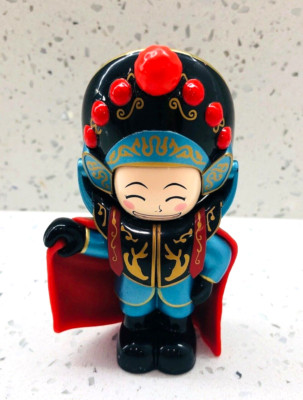 Colorful Doll Face-Changing  Chinese Face Toy 4 Faces Sichuan Opera Face Off 4''