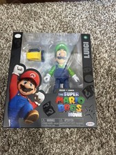 The Super Mario Bros. Movie 16 Points of Articulation Luigi 5" Action Figure