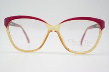 Vintage Glasses Christian Dior 2339 Purple Brown Black Oval Glasses Frame