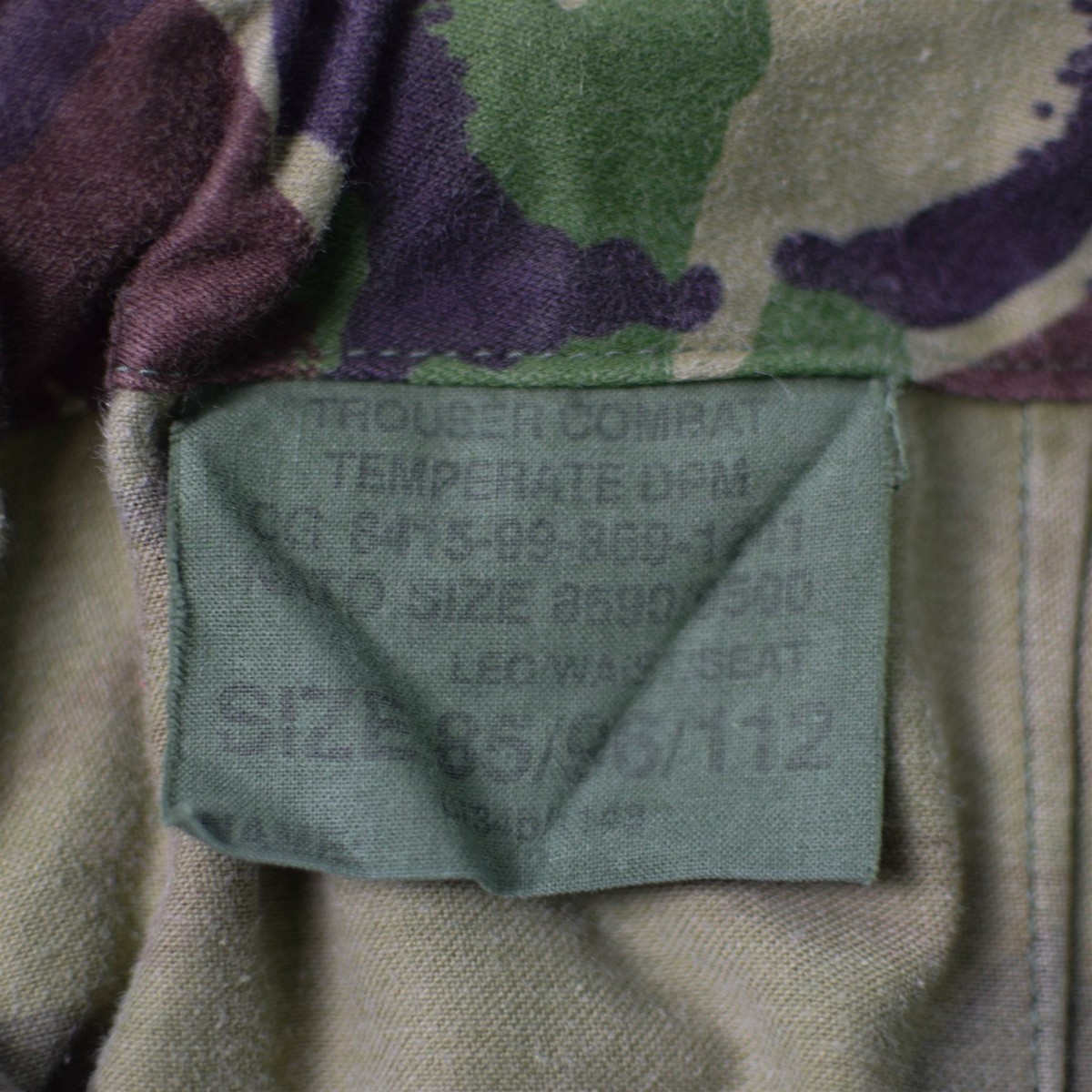 Original Britische Armeehose Gemäßigte DMP Waldland Gefechts BDU Hose Überschuss
