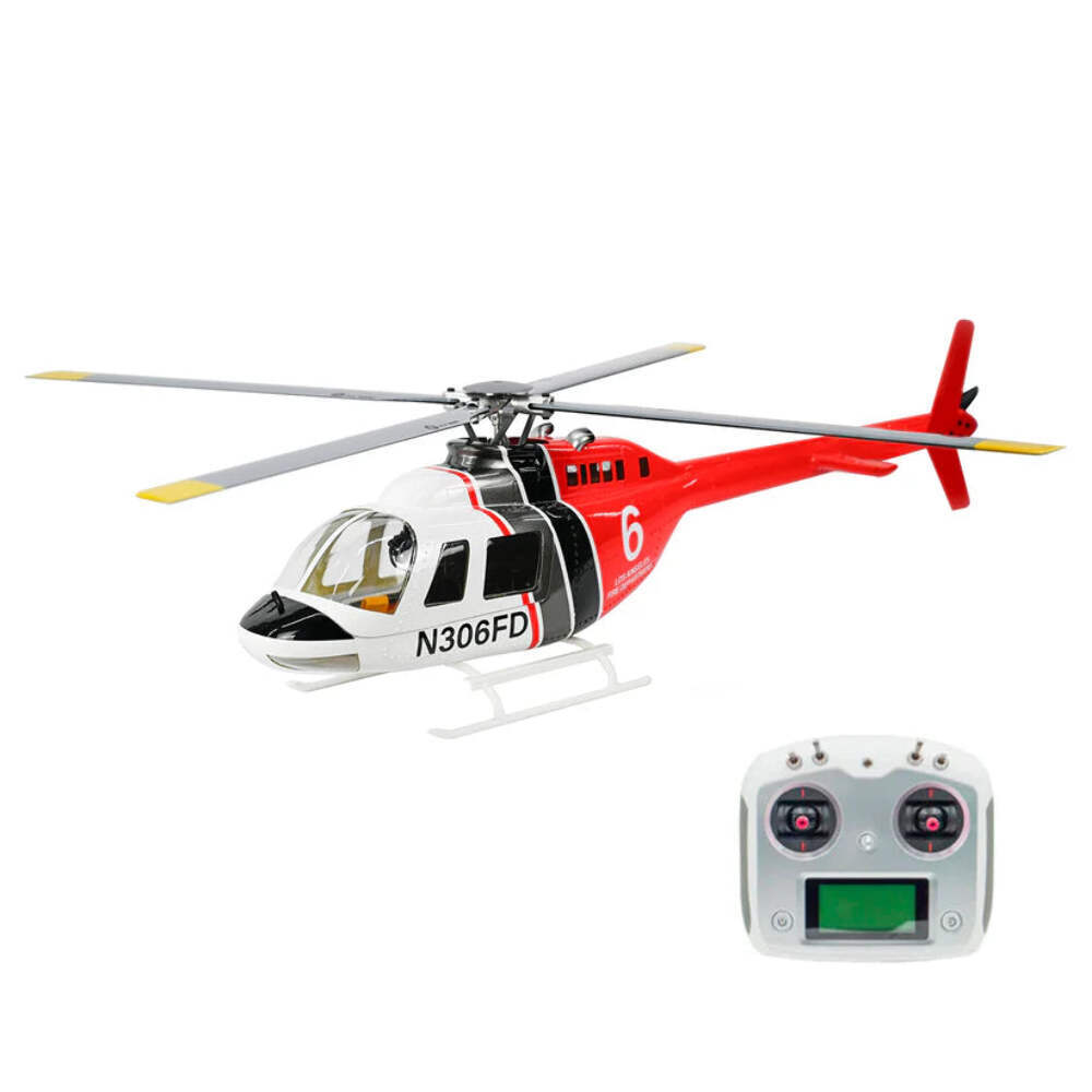 FLYWING Bell 206 V4 470-Class M10 GPS, ACE Flight Controller & 4