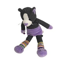 Scentsy Buddy Plush Stuffed Toy Cat Cammy 11" Black Purple