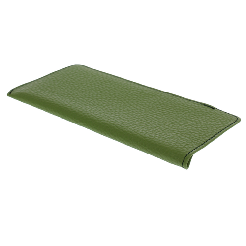 Estuche para gafas de cuero Lotta verde bolsillo para gafas de cuero de vaca genuino - Imagen 3 de 7