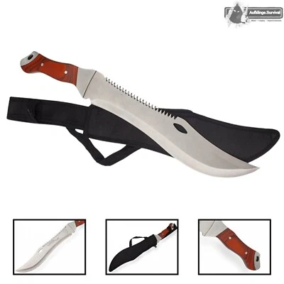 BSH ADVENTURE Machete BSH CROCODILE Buschmesser Hackmesser Campmesser Outdoormesser Axt Beil