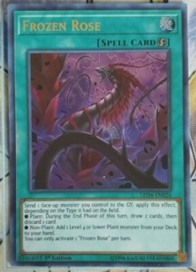 Yugioh Frozen Rose Ultra Rare LED4 1st Edition NM condition! | eBay
