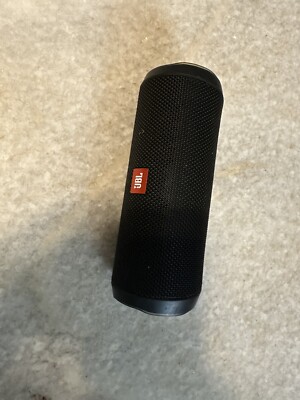 JBL FLIP 4 Black Portable Waterproof Bluetooth Speaker 50036336123