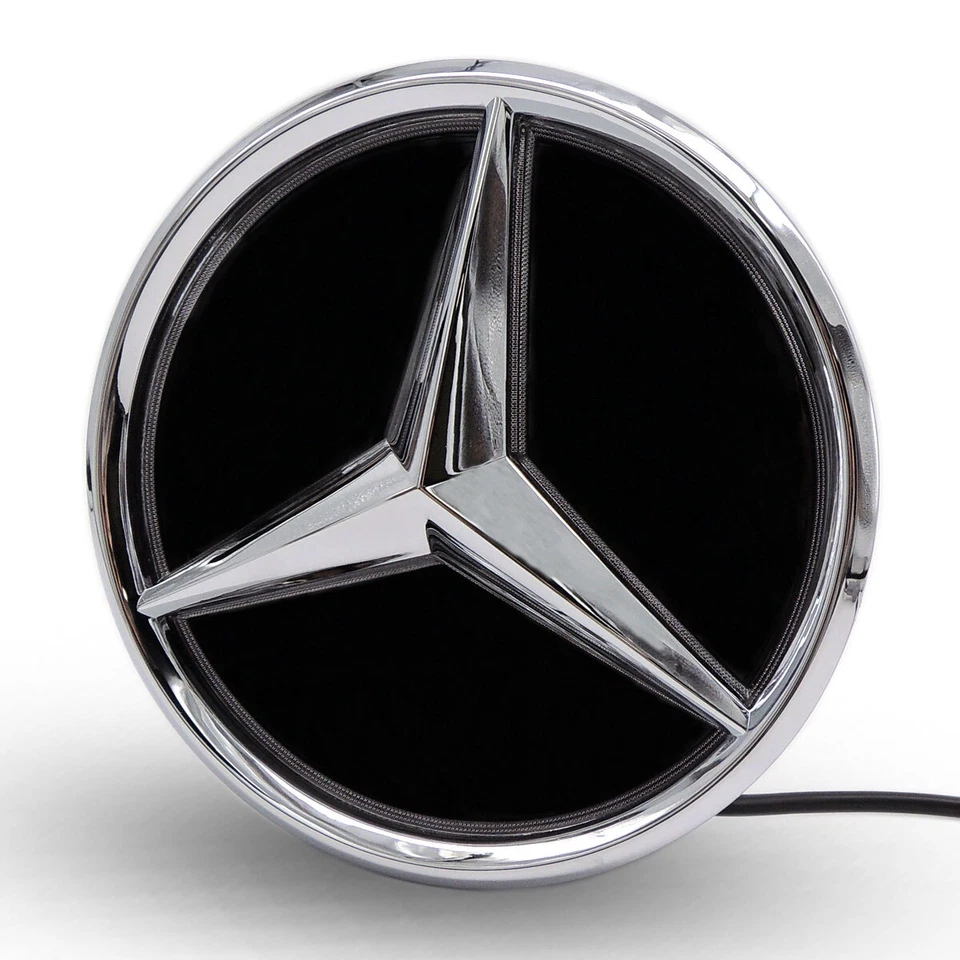Logotipo delantero estrella iluminado emblema LED automático para Mercedes Benz GLC GLE GLS 15-19 Foto 4 de 4