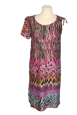 ROBE IMPRIMEE FEMME °°°   PALME   °°°  TAILLE S/M  - Photo 1/4