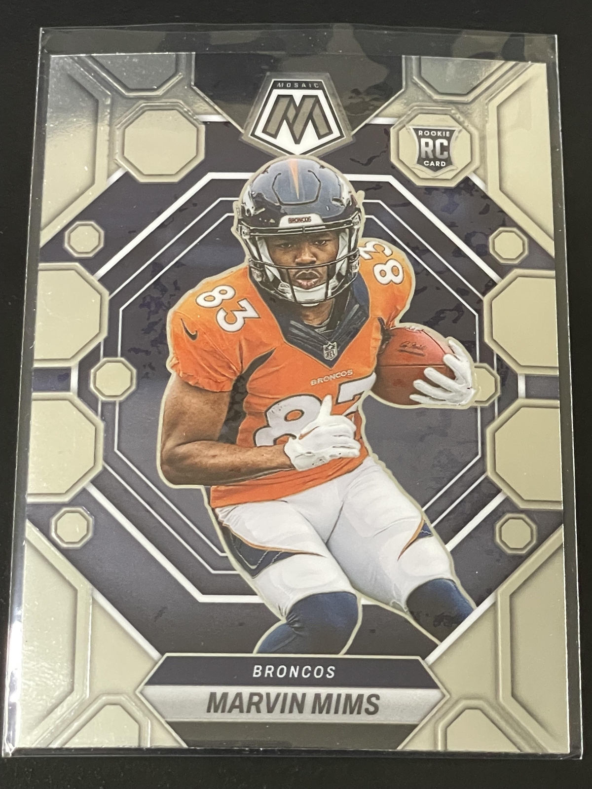 2023 Panini Mosaic #346 Marvin Mims RC Denver Broncos