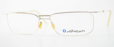 ARQUO by Charmant Eyeglasses 10303 53-15 140 Floating Lens Silver Polished It...