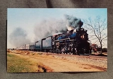 LMH Postcard SOUTHERN Railway K-4 Berkshire 2-8-4 SOU 2716 C&O Kanawha NRHS 1981