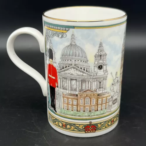 James Sadler Bone China England Horseguards Coffee Mug Tea Cup Beefeater London