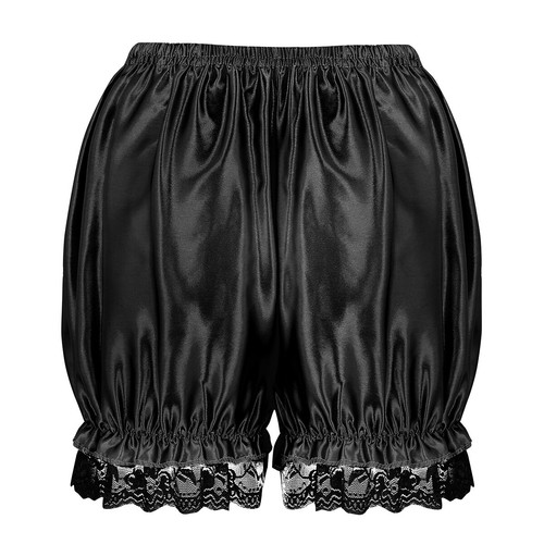Damen Mädchen Vintage Bloomers Spitzen Rüschen Pumphose Sicherheit Hosen Shorts - Picture 21 of 50