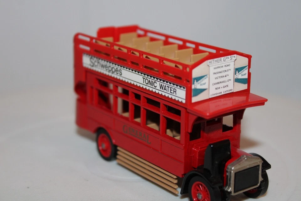 Matchbox Yesteryear Y-23 1922 AEC Omnibus "Schweppes Tonic Water" - Image 3 of 4