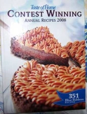 Taste of Home Contest Winning Annual Recipes 2008 - Hardcover - VERY GOOD