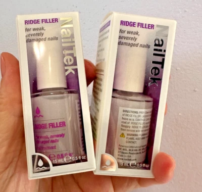 NAIL TEK NailTek Ridge Filler for weak, Severely Damaged nail 0.5 oz - 37826 - Pack of 2