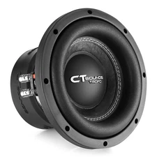 CT Sounds TROPO-8-D2 8 Inch Subwoofer - 800 Watt Max - Dual 2 Ohm