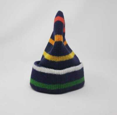 J Crew Colorful Striped Extra-Soft Yarn Beanie Hat‎ J. Crew Ribbed Beanie Hat Super soft Yarn. Merino Wool  main image 4