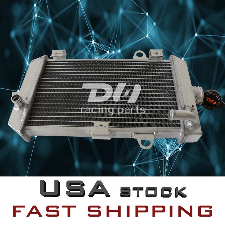 ATV Radiator For 2006-2014 YAMAHA Raptor 700 700R YFM700 700R RW RYR ...