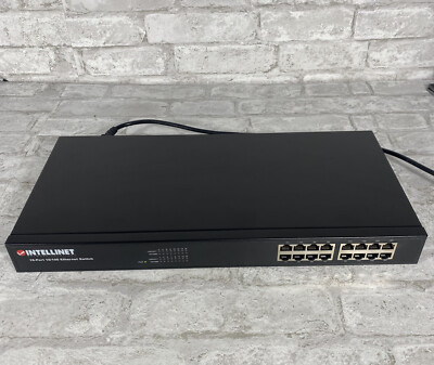 Intellinet Network Solutions 16-port 10/100Mbps Fast Ethernet Switch