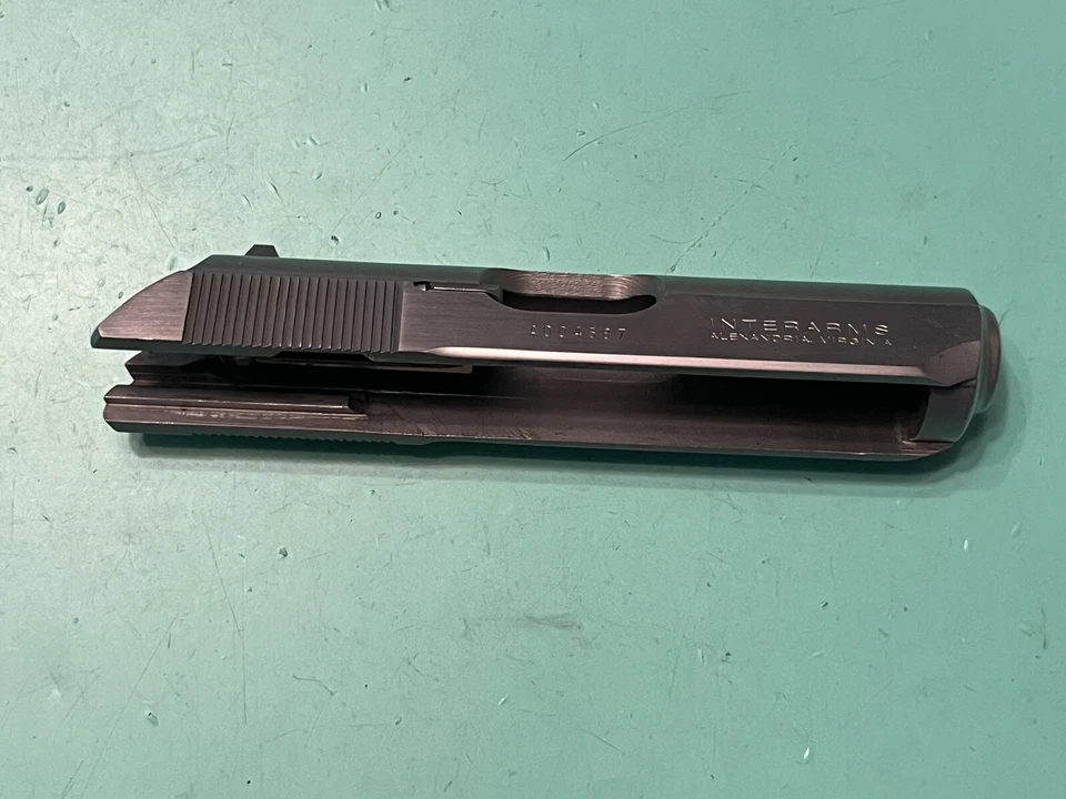 USADO INTERARMS WALTHER PPK ACERO INOXIDABLE DESLIZANTE BARRIL RESORTE PERCUTOR .380 ACP Foto 4 de 4