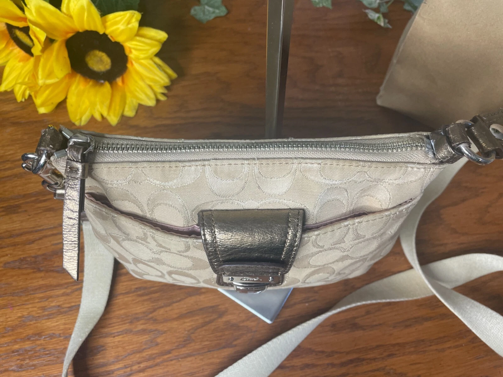 BORSA A TRACOLLA COACH SIGNATURE POPPY SWINGPACK 47018 BORSA A TRACOLLA BORSA A TRACOLLA