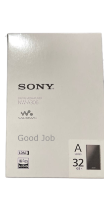 SONY NW-A306 BLACK 32GB Hi-Res A300 Series Walkman Audio Player